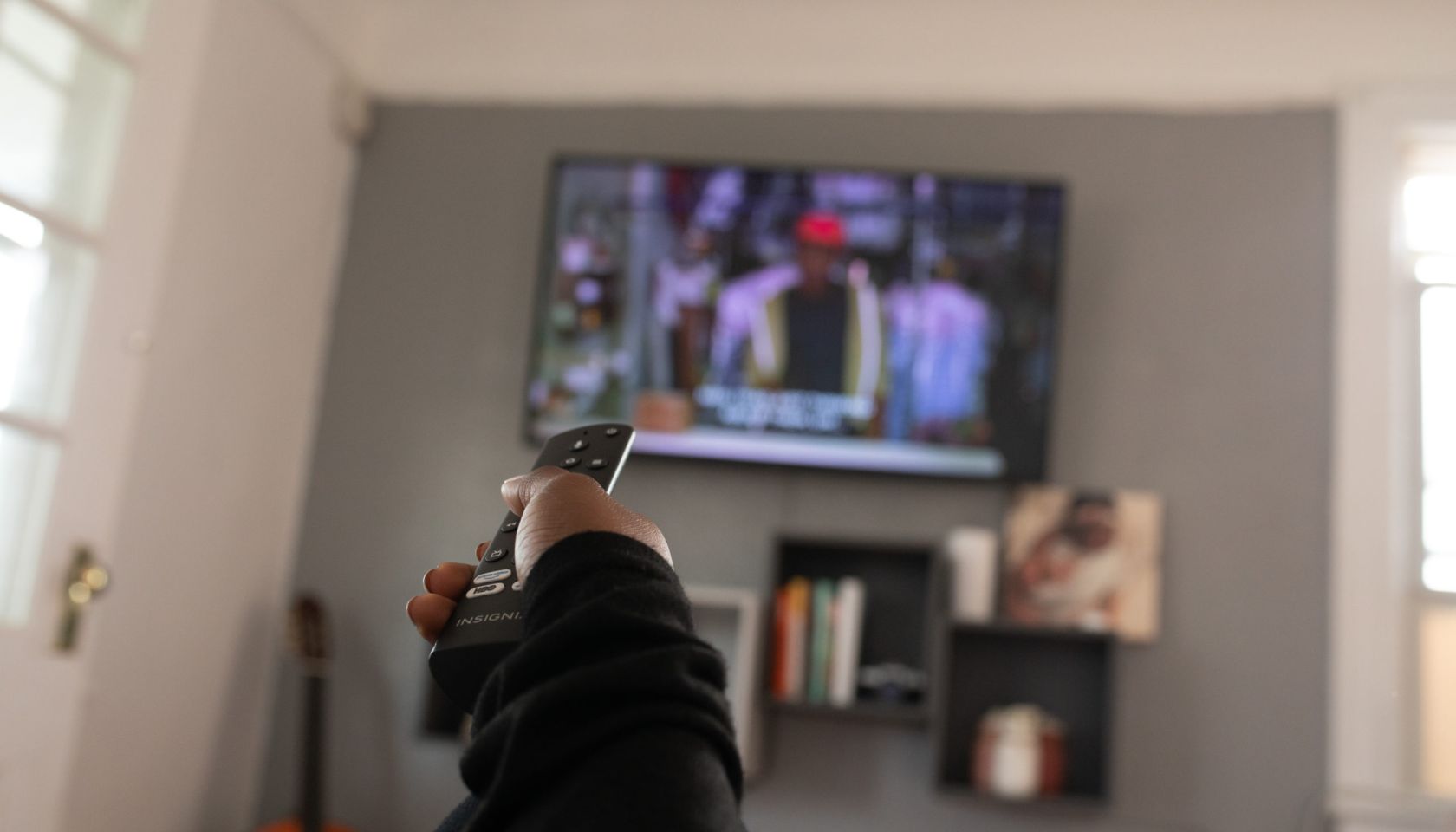 Watching TV