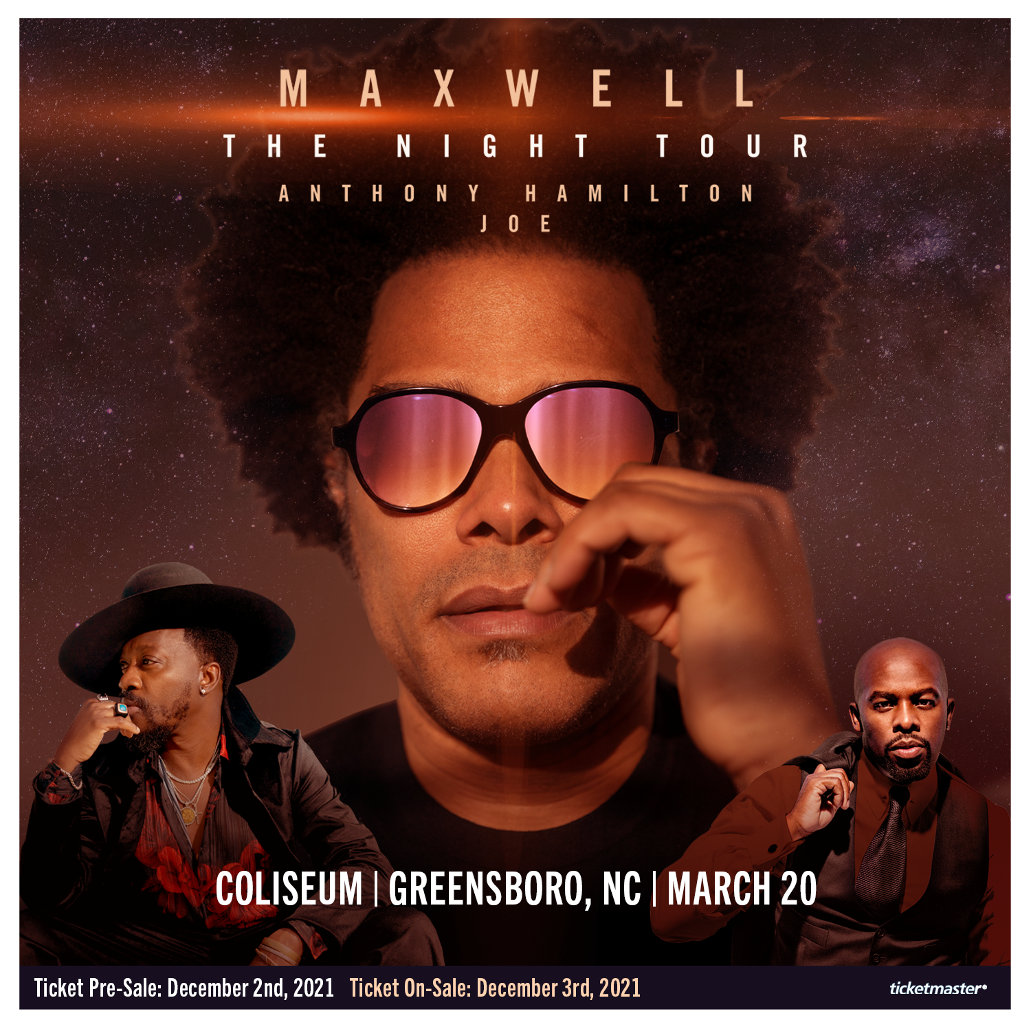 Maxwell Concert in Raleigh