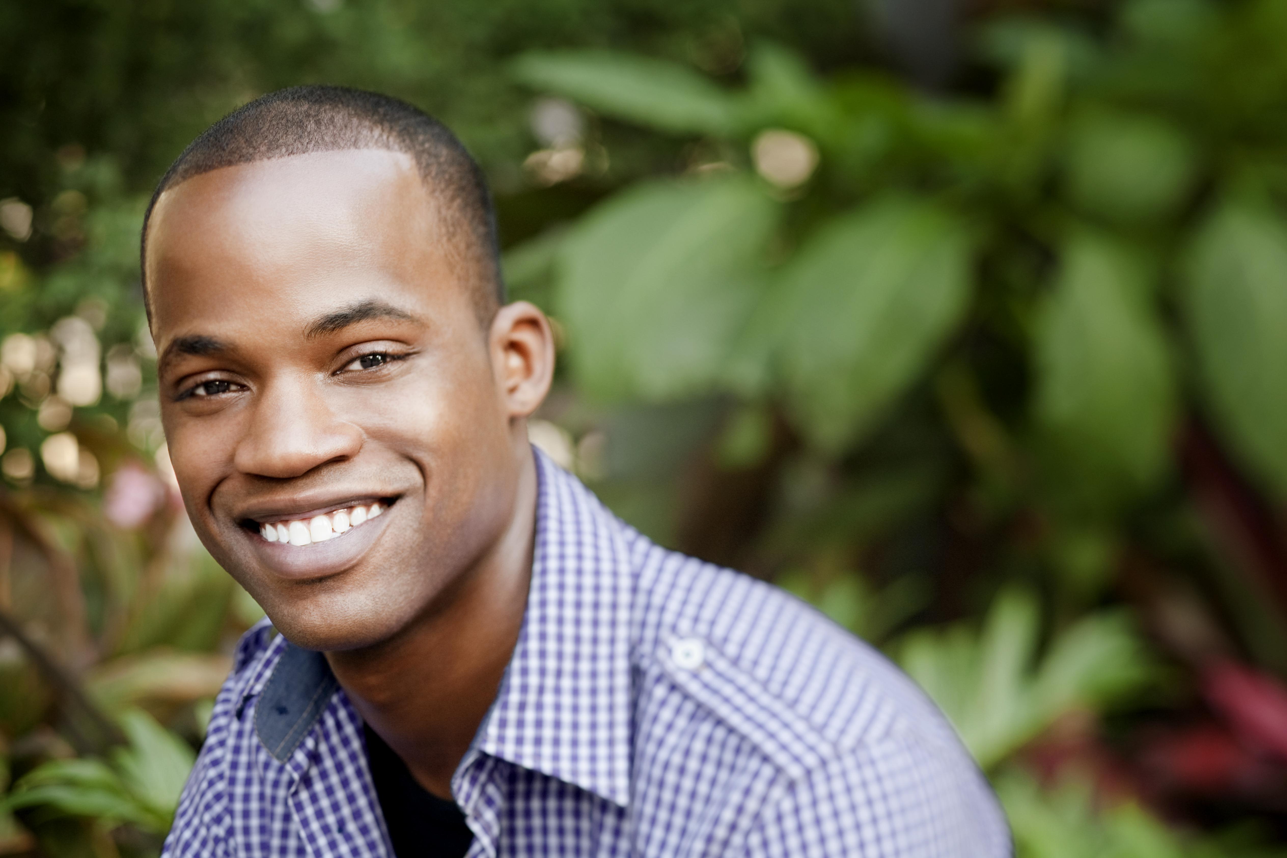 Portrait of Young Adult Smiling