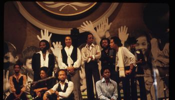 Portrait of Musical Group Earth, Wind, and Fire