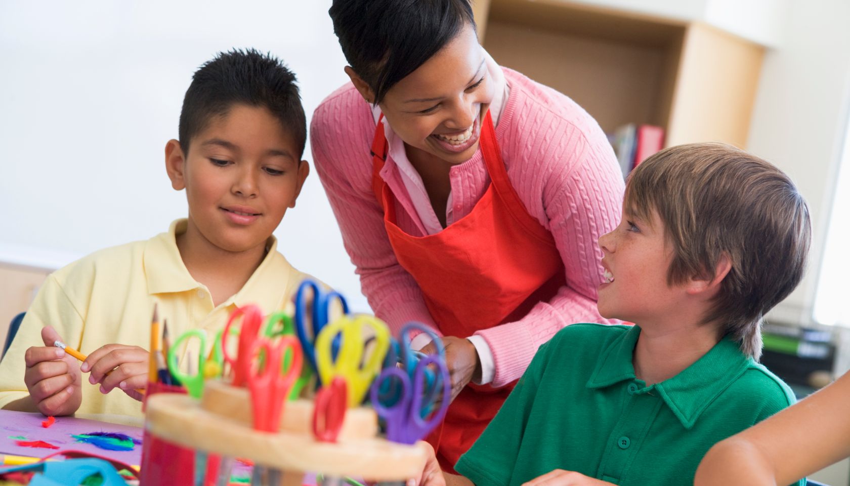 Teacher & Students