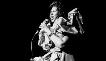Aretha Franklin Performs At Radio City