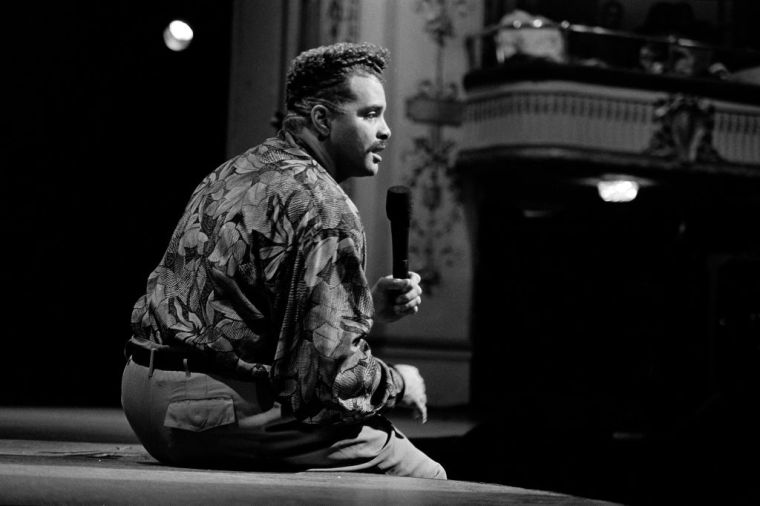 Sinbad Hosts A Show At The Apollo Theater