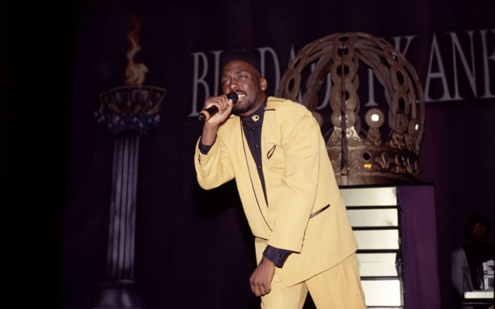 Big Daddy Kane On Stage At The Apollo