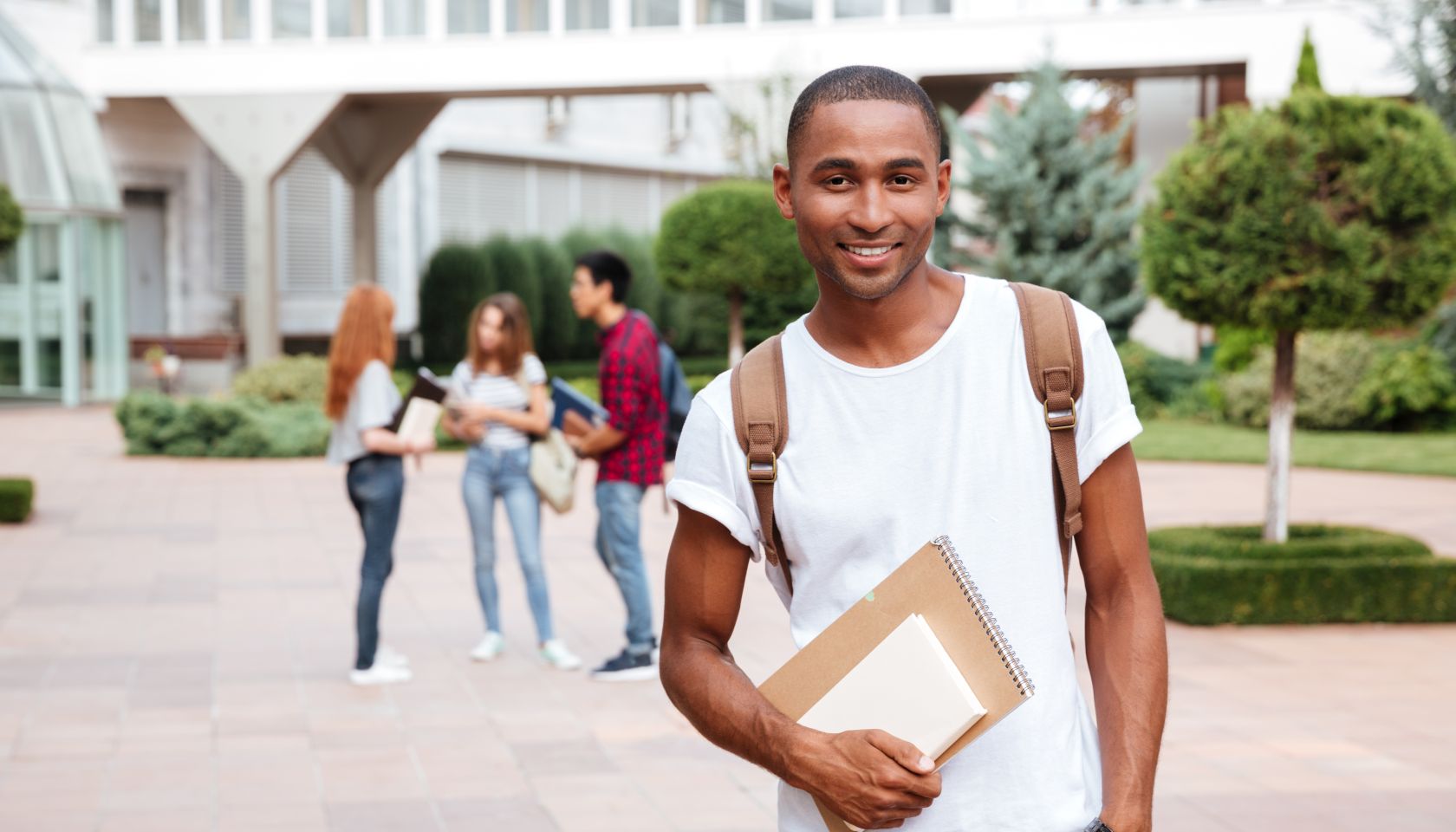 Man in College