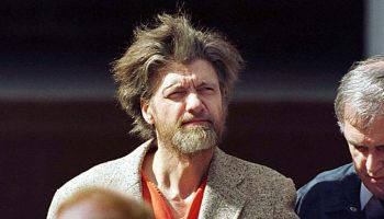 KACZYNSKI 1/C/04APR96/MN/MACOR Theodore John Kaczynski is arraigned in the Federal Court Building in Helena, Montana as the UNABOMER suspect Wednesday morning. Leaving the building under guard to be transported back to County Jail Building. Chronicle