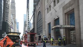 Fire breaks out at Tiffany & Co. store in NYC