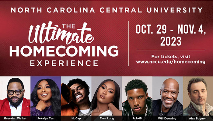 NCCU Public Relations - Ultimate Homecoming 2023