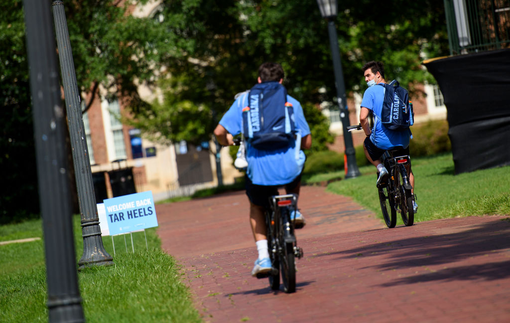 University Of North Carolina Switches To All Remote Learning After Spike In Coronavirus Rates