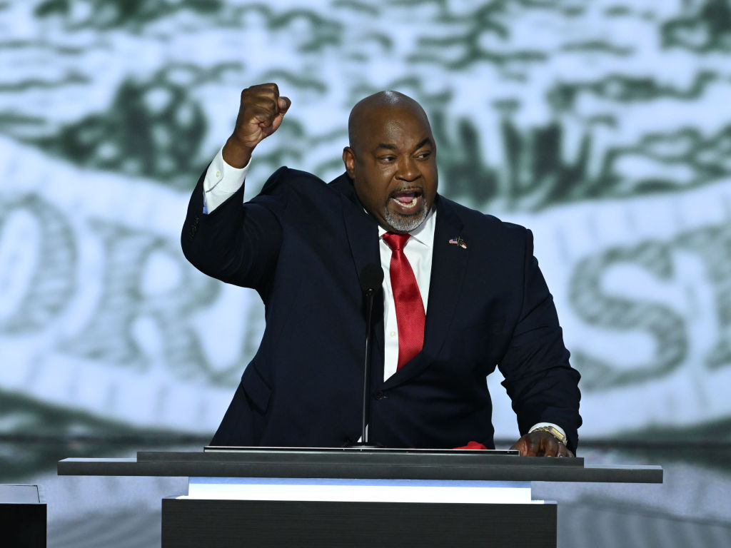 MILWAUKEE, WI - JULY 15: North Carolina Lt. Gov. Mark Robinson