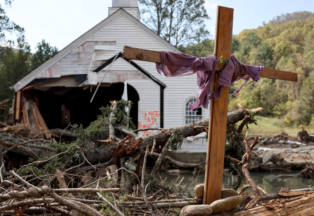 Storm Helene Causes Massive Flooding Across Swath Of Western North Carolina
