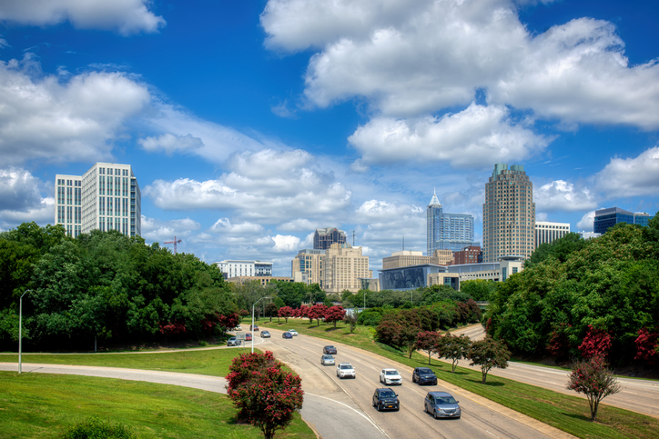 Raleigh North Carolina Cityscape Travel
