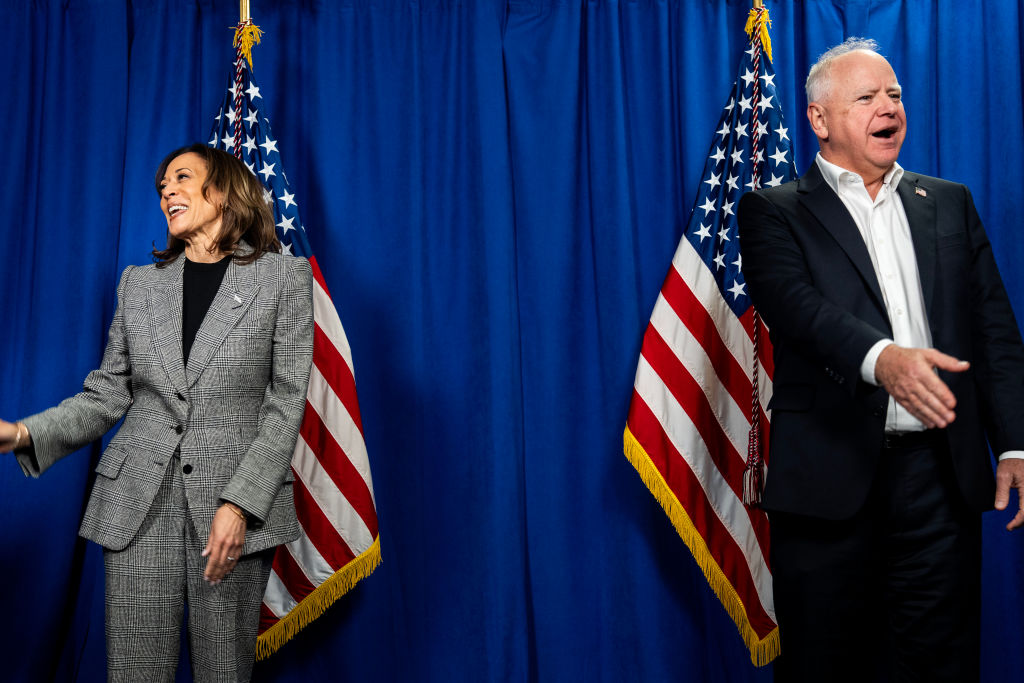 ANN ARBOR, MICHIGAN: Democratic Presidential Nominee Vice Presi