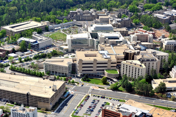 Aerial View of Duke University Hospital