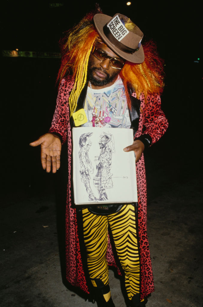 George Clinton attending an event (circa 1990s)