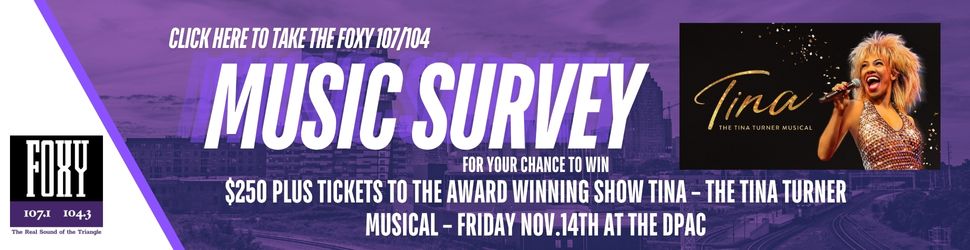 Foxy Music Survey Tina Turner