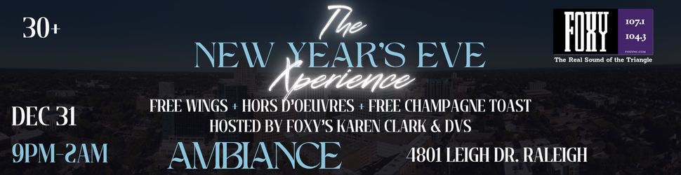 Ambiance New Year's Eve Banner