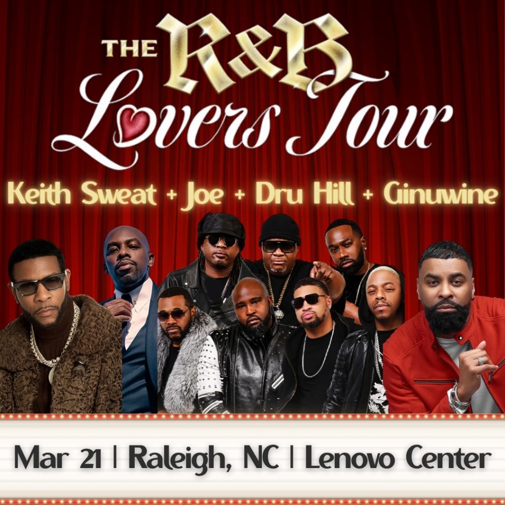 R&B Lovers Tour Contest Flyer