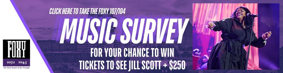 Jill Scott Music Survey Banner