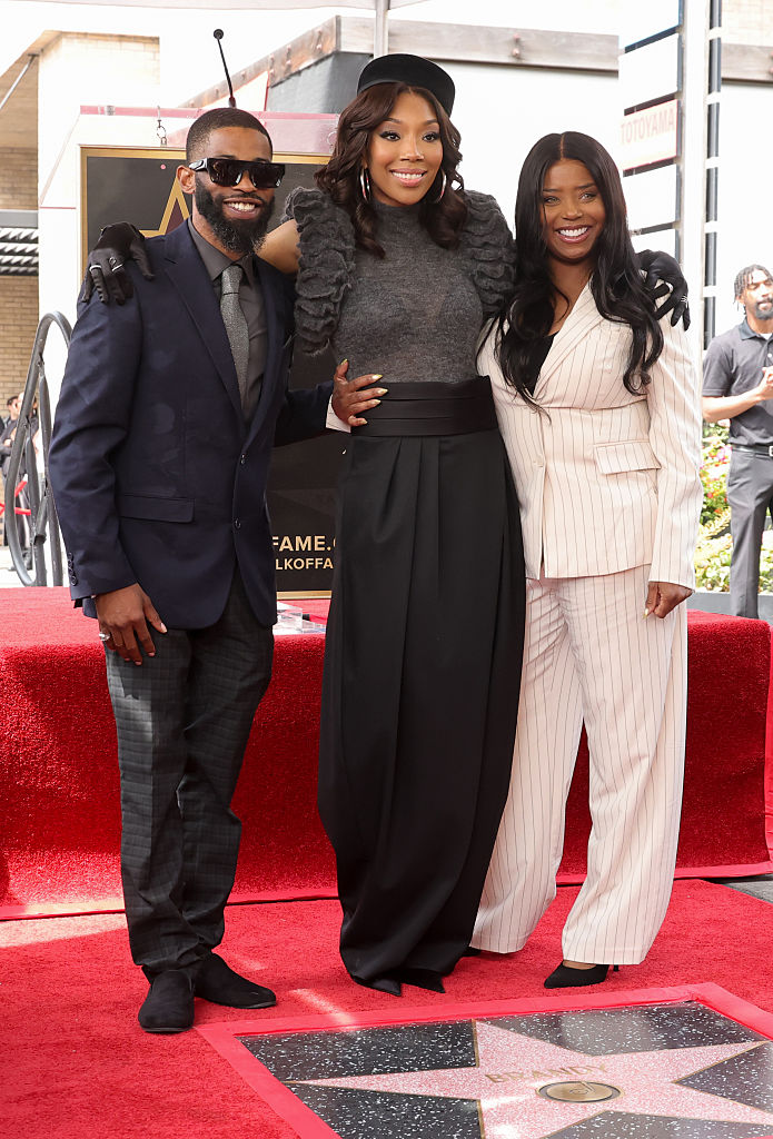 Brandy Honored With A Star On The Hollywood Walk Of Fame