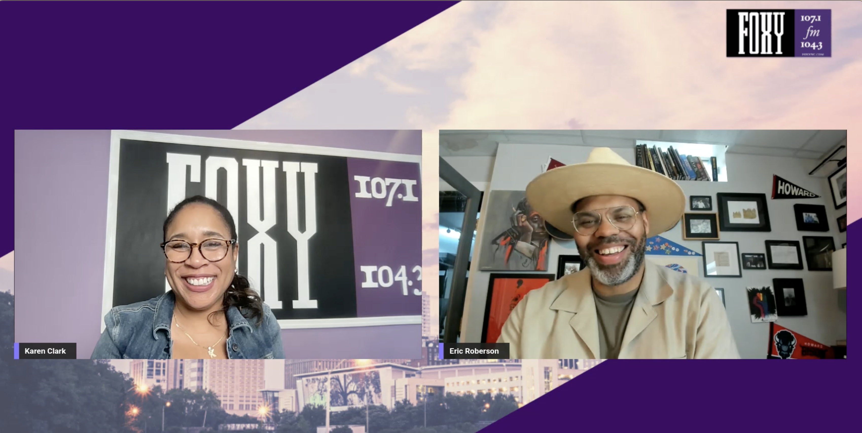 Eric Roberson Karen Clark Interview