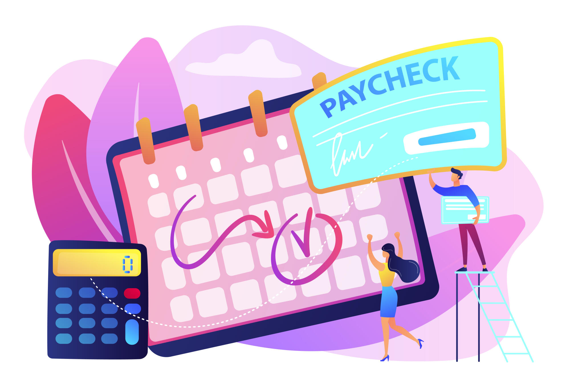 What happens to your paycheck after a workplace injury?