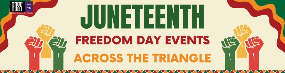 Juneteenth Banner Foxy Homepage
