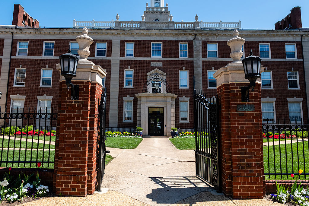 WASHINGTON, US- APRIL 17: The Frederick Douglass Memorial Hall