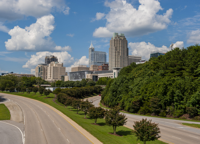 Raleigh NC Skyline